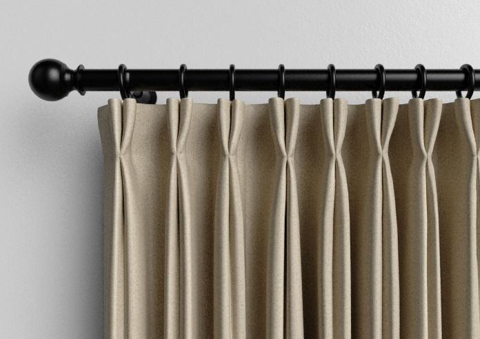 Roslin (Blackout), Monroe Bisque - Made to Measure Curtains - Image 10